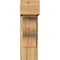 Ekena Millwork Funston Block Rough Sawn Bracket w/ Offset Brace, Western Red Cedar, 8"W x 18"D x 26"H BKT0806X18X26FST05RWR - alternate 3